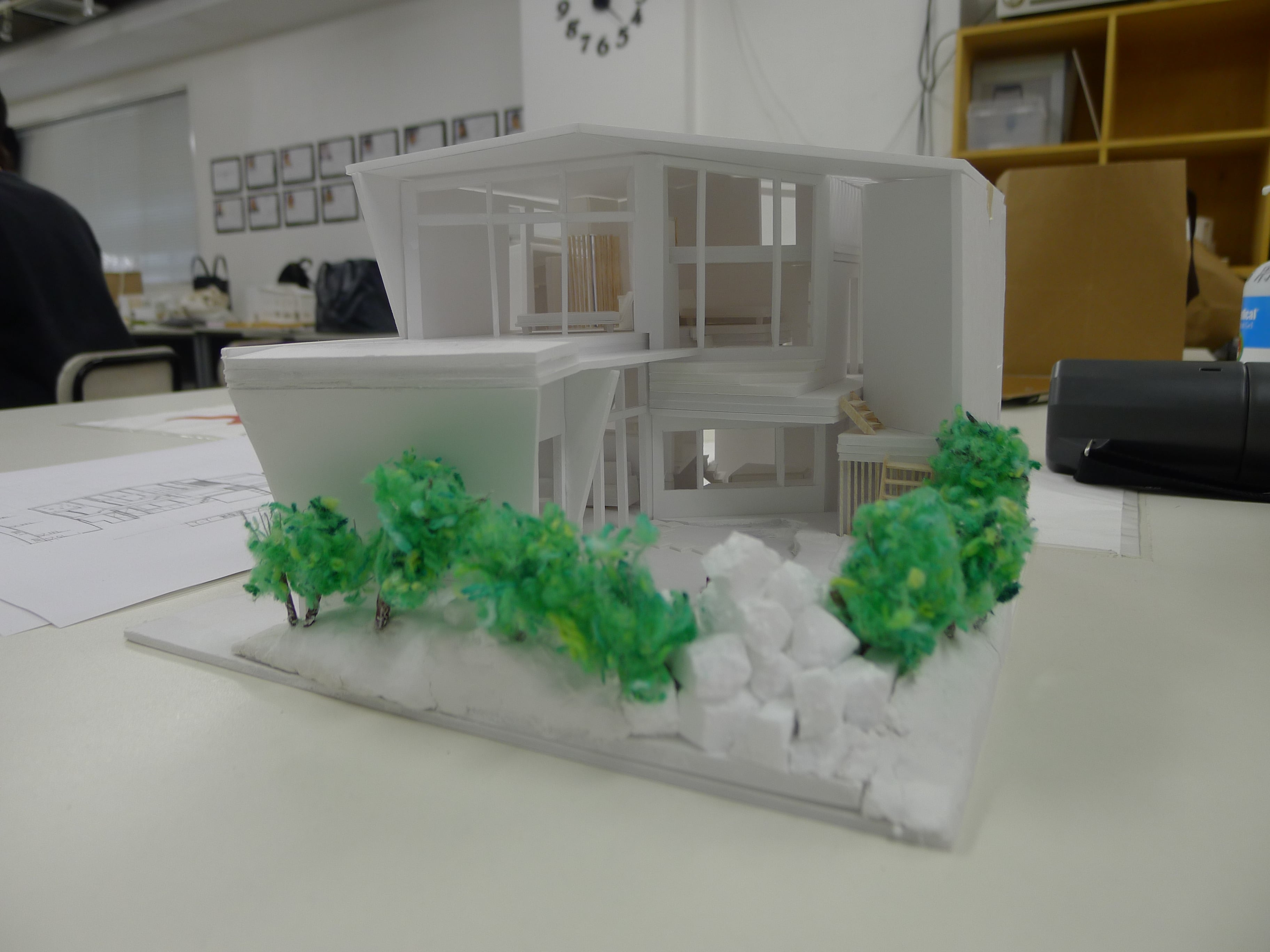 杉並の家　模型
